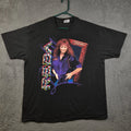 Vintage Reba McEntire Concert Shirt Men's Extra Large Country Music Black 90s