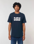 Mens Short Sleeve Dad Wear T Shirt 3 Colour Navy Blue