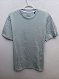 NEW Kenneth Cole Mens Large Sea Grass Green Crew Neck Short Sleeve Plain T-Shirt