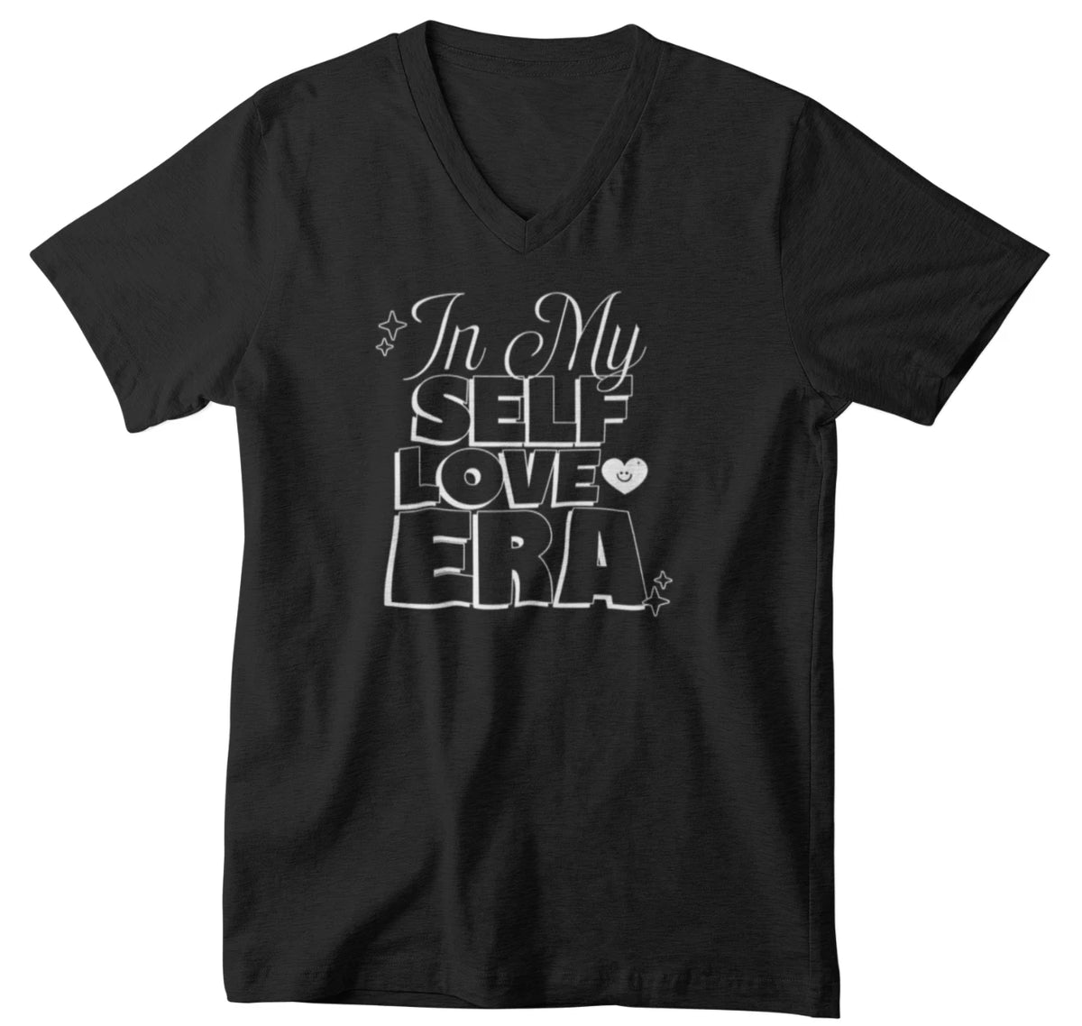 Mens V-neck In My Self Love Era Shirt Mental Health Matters Loving Yourself Gift