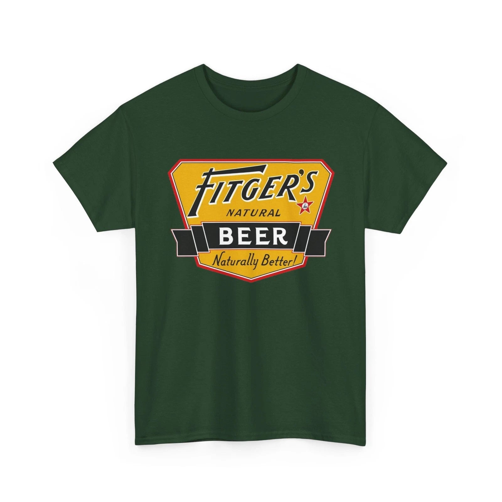 Fitger's Natural Beer Fitger Brewing Duluth Minnesota Retro Breweriana T-Shirt