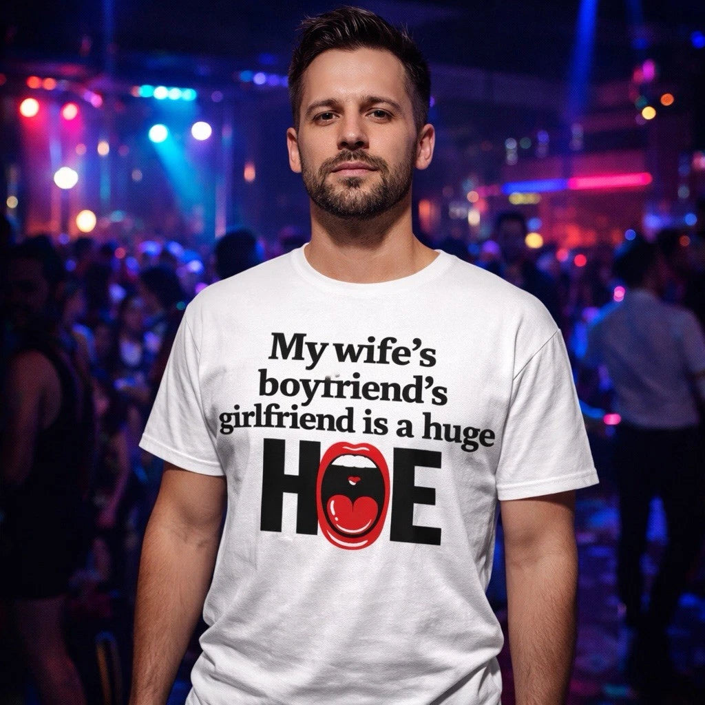Novelty Swinger Party Funny Literal Gag Gift Spicy T-Shirt 👄 Size Small