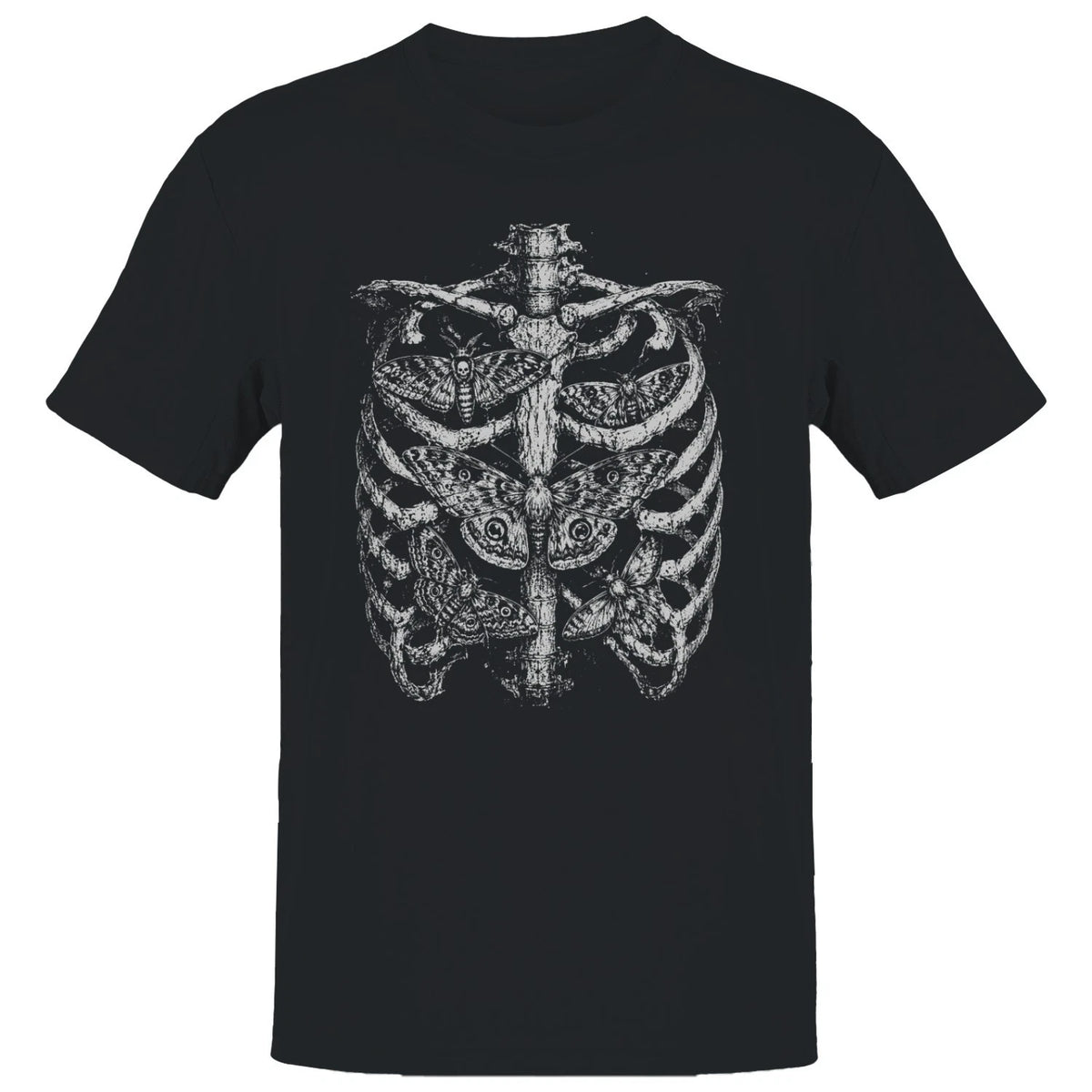 Moth Skeleton Anatomy Gothic Men's T-shirt