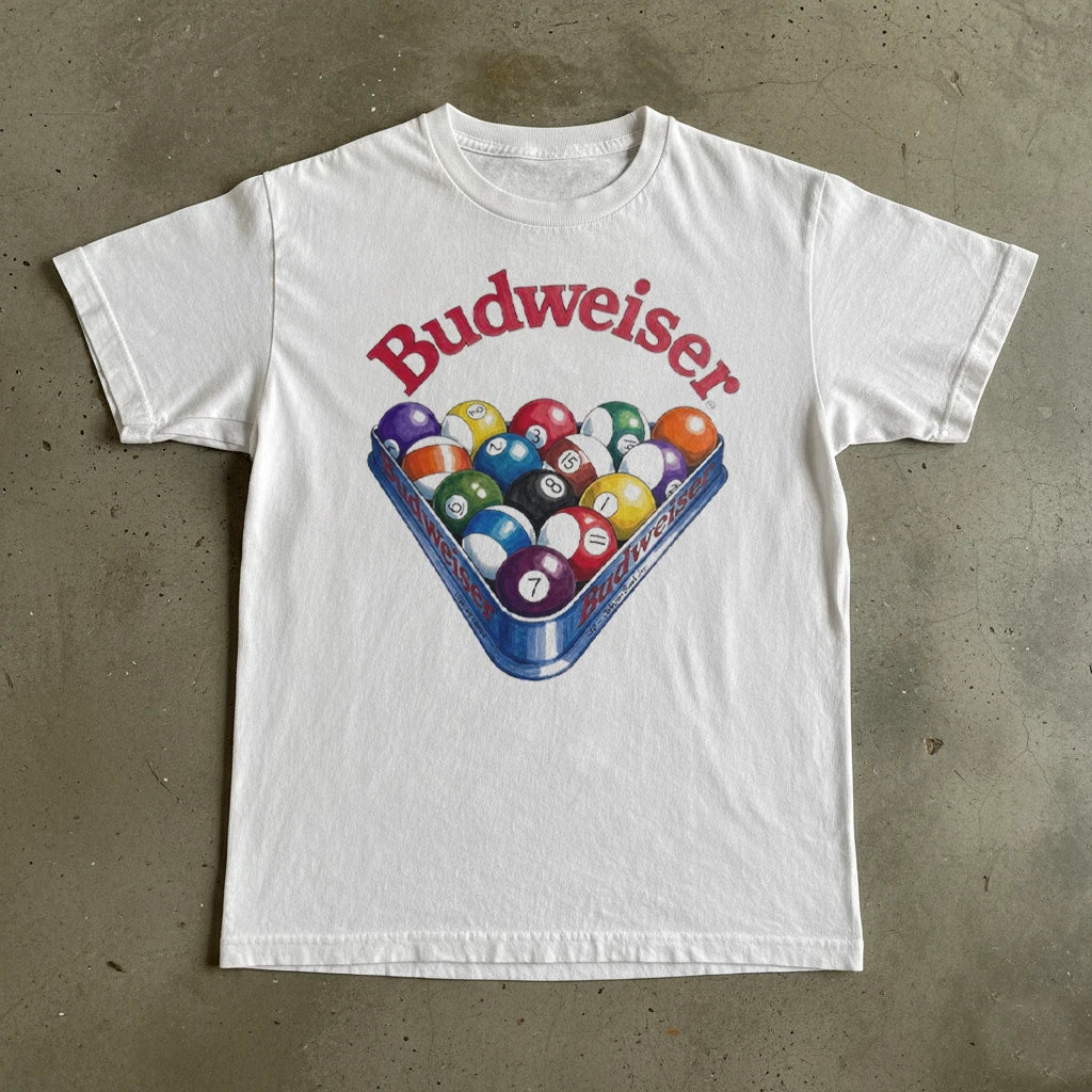 Vintage Budweiser Billiards Tee