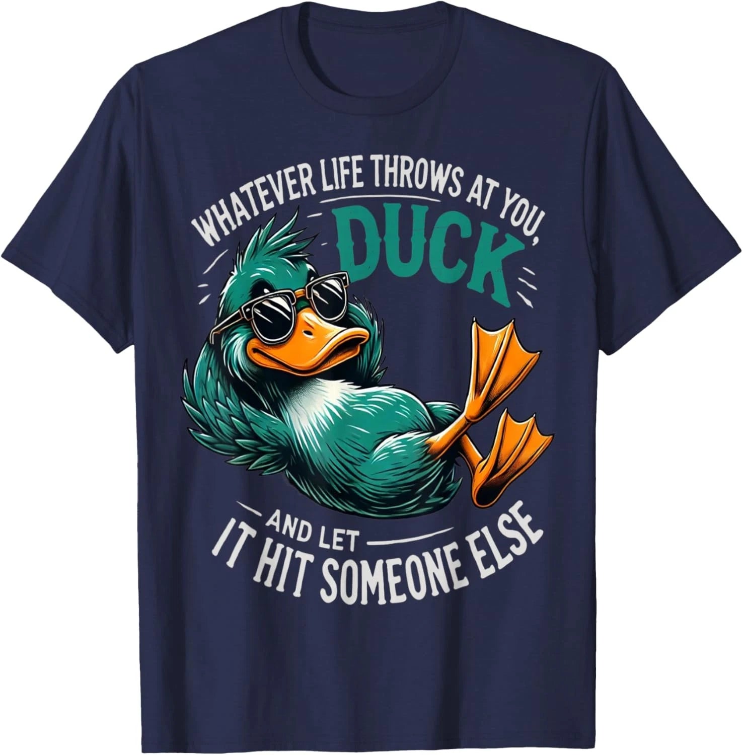Funny Duck Graphic Tees Men Women Teens Funny Quote Gift Unisex T-Shirt