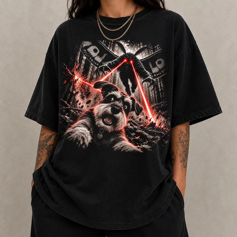 Shirt Mothman Shirt Bigfoot Shirt Moth Man Big Foot Bigfoot Merchandise