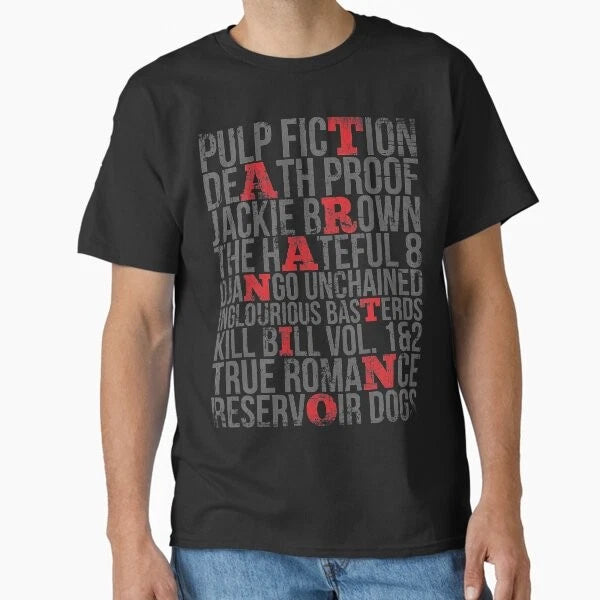 QUENTIN TARANTINO MOVIES VINTAGE GRUNGE STYLE T-Shirt Made in US/AUS Size S-2XL