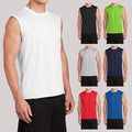 Pack Of 3 Sport-Tek ST352 Men's Sleeveless Competitor Tee Muscle Gym Top T-Shirt
