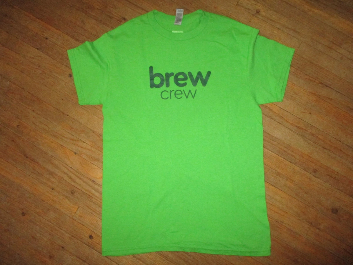 BIGGBY COFFEE BREW CREW T SHIRT Coffeehouse Barista Staff Uniform Adult SMALL