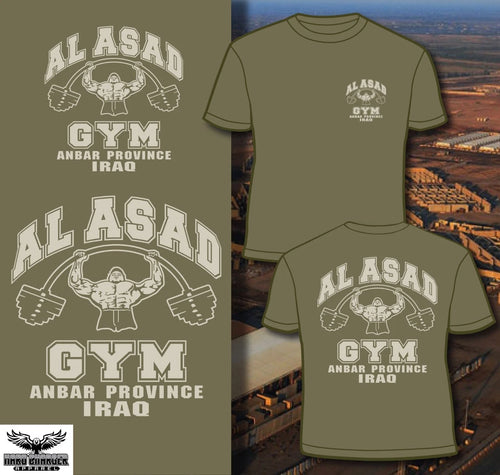 Al Asad Air Base Gym Anbar Province Iraq T-shirt