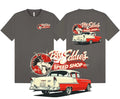 Big Eddie’s Speed Shop Classic 55 Chevy T Shirt C/O Jamie Werrell S-5XL