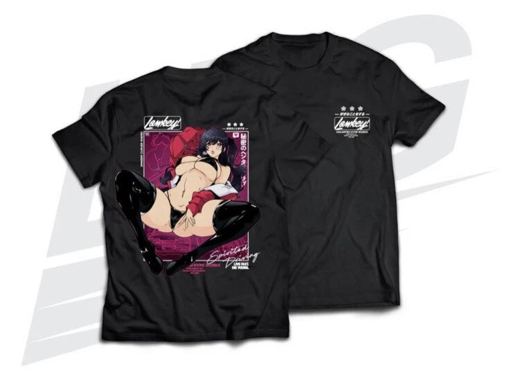 Lowkey Geeks "LIVE FAST. DIE YOUNG." TAIHOU Tee