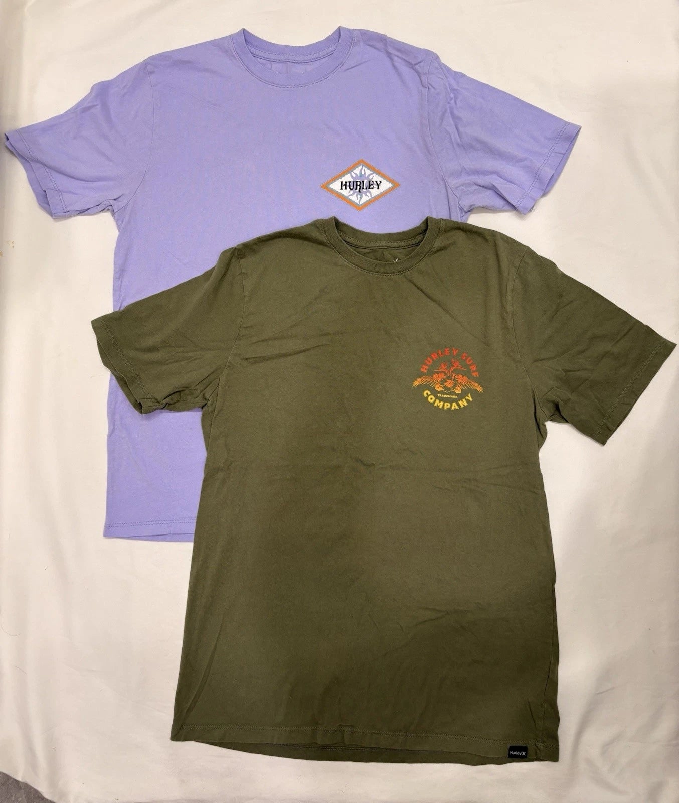 Hurley Short Sleeve Ultra Soft  T-Shirts Bundle Size M