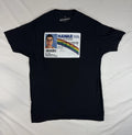 Superbad Shirt Men's Large Black McLovin Hawaii License Graphic Tee Short Sleeve