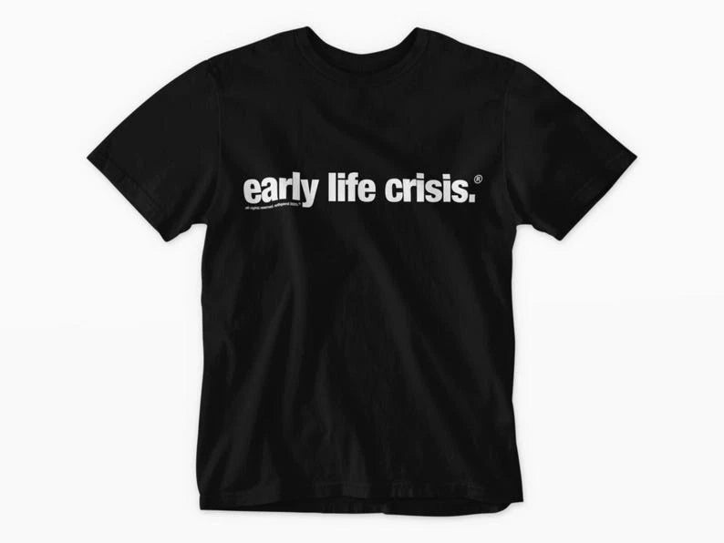 Nettspend Early Life Crisis Cotton Tee Shirt