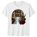 Rock N Roll Wild Spirit Womens T-Shirt Metal Grunge Rocker Music Aesthetic