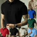 Men's Short Sleeve Shirt for Casual Wear Lapel Collar Business Streetwear