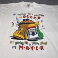 Rare vintage 90's Oscar Mayer "My Bologna Has A First Name" Song Shirt XXL