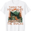 Taking The Scenic Route National Park Visitor T-Shirt