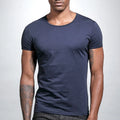 Trendy Hipster Style V Neck T Shirt Comfortable Summer Pullover for Men