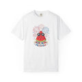 Watermelon Slice T-shirt | Slice Slice Freedom, Fireworks Patriotic Funny Cotton