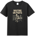 Skeleton Waiting on Parts Car Garage Mechanic Wrench T-Shirt