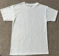 M&O Gold Men’s Short Sleeve 100% Cotton White T-shirt Size Medium