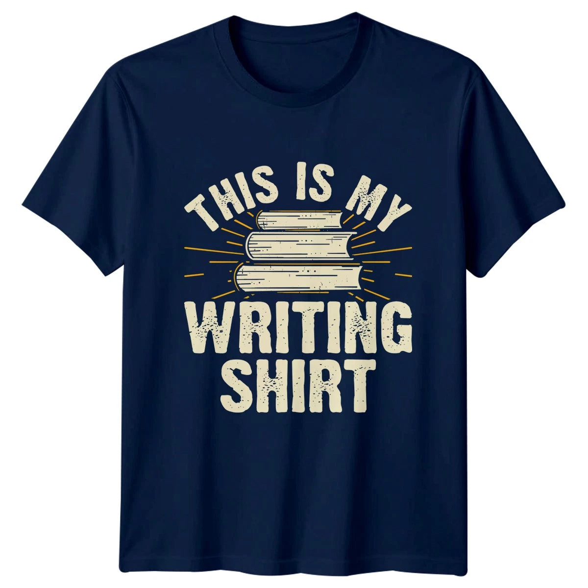 This Is My Writing Shirt T-Shirt Author Novelist Book Gift For Him And Her
