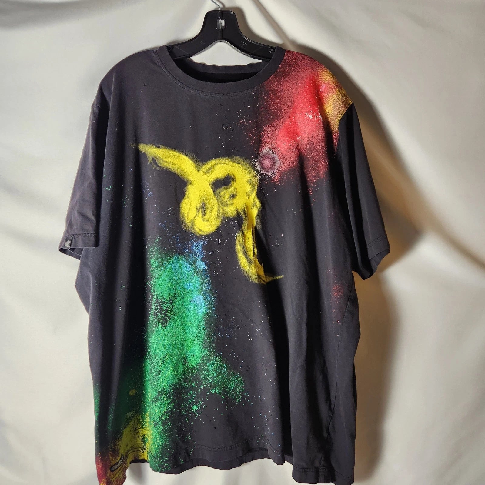 Vintage Rocawear "SADiSTiC" Airbrush Graffiti T-Shirt Triple XL XXXL Men's Y2K