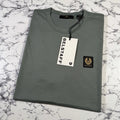 BELSTAFF Mens Mineral Green Phoenix Logo T Shirt SIZE 2XL XXL BNWT Authentic