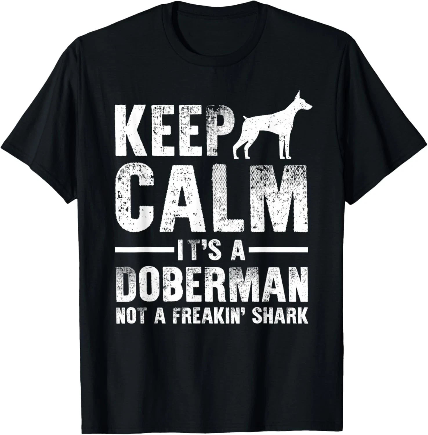 Funny Doberman Art Men Women Doberman Pinscher Dog Walker Gift Unisex T-Shirt