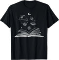 Galaxy-Themed T-Shirt for Space Enthusiasts and Book Lovers Image 1 of 3