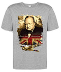 Raf British politics government Winston Churchill England spitfire t shirt