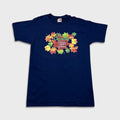 Vintage Canada Maple Leaves T Shirt Mens Medium Blue Patriotic Country 90s Tee