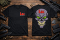 HK USA Heckler and Koch Skull  T-Shirt Heavyweight S M L XL 2XL 3XL 4XL 5XL