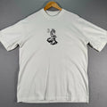 Collect And Select Steph Curry 3 God T-Shirt Mens Large White Graphic Streetwear
