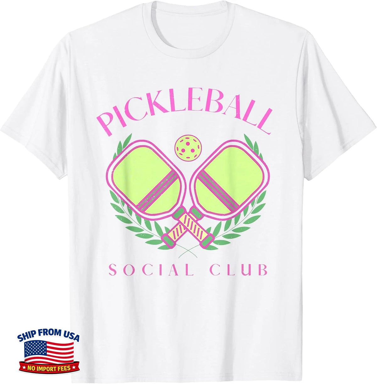 Coquette Pickleball Club Funny Player Women Girls T-Shirt G7