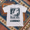 Chainsaw Man Reze Arc white T-shirt
