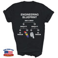 My Engineering Blueprint Engineer Funny Unisex T-Shirt