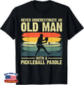 Grandpa Pickleball Player Cool Design for Men T-Shirt Image 1 of 4