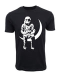 MENS ANGELS AND AIRWAVES TO THE MOON T SHIRT  BLACK