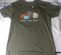 Eternal Light Co. t-shirt green pumpkins thankful grateful blessed religious XL