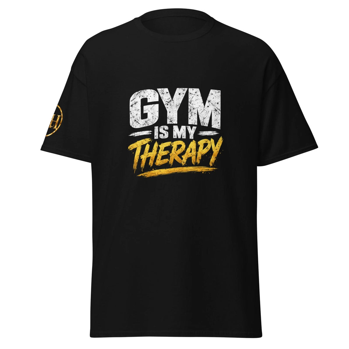Unisex graphic T-shirt - Gym is my therapy