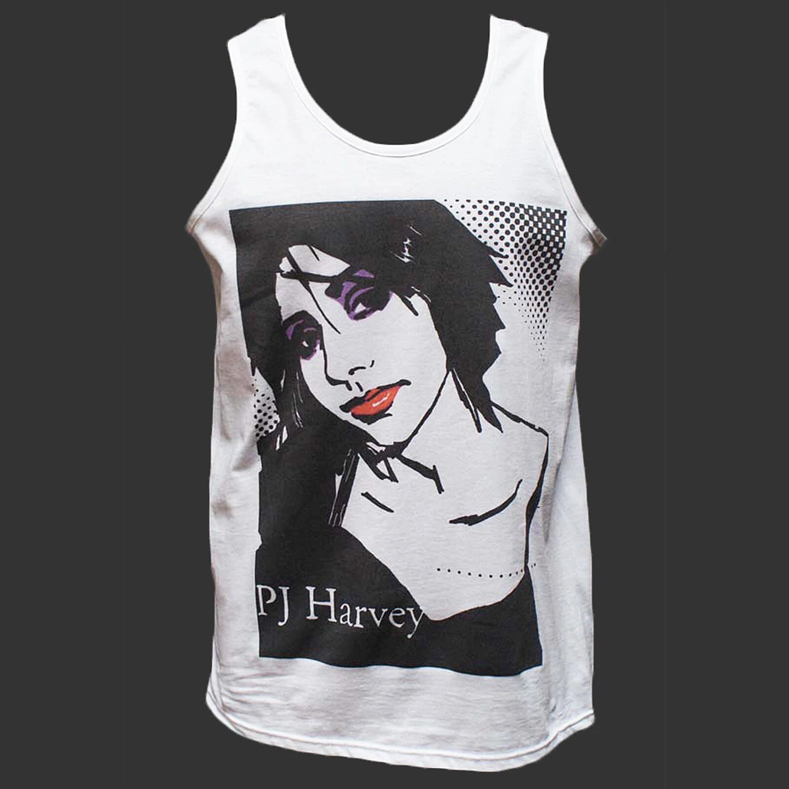 PJ Harvey Art Blues Punk Rock T-SHIRT vest top unisex white S-2XL