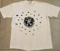 Vtg 90s Star Faded Abstract Art Shirt L Sun Moon Astrology Surf Skate Grunge 80s