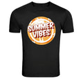 Summer Vibes Retro Sunset Beach Graphic T Shirt