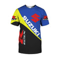 Racing Team Men's Summer Sports T-shirt Short Sleeve Men's