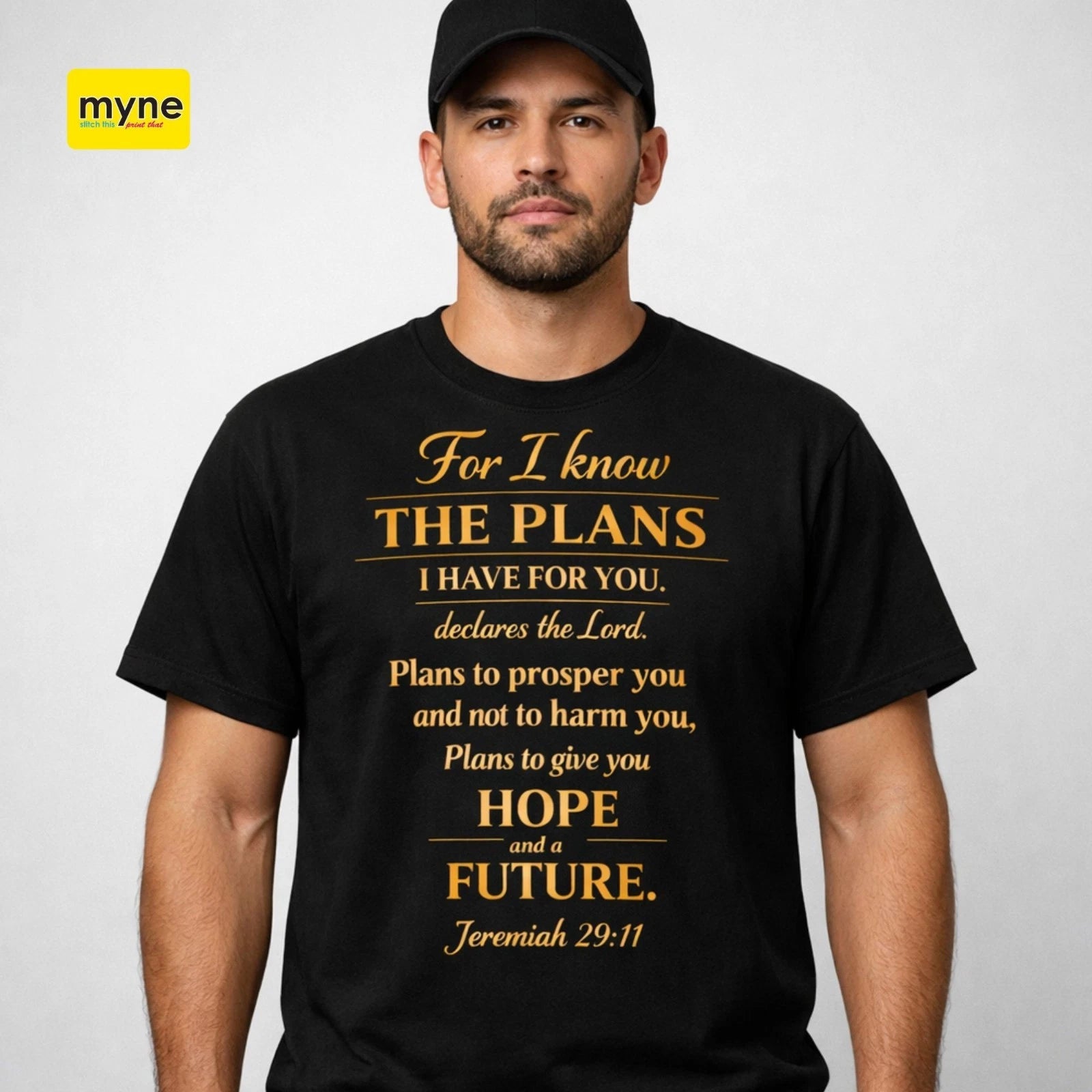 Faith Shirts: Jeremiah 29:11