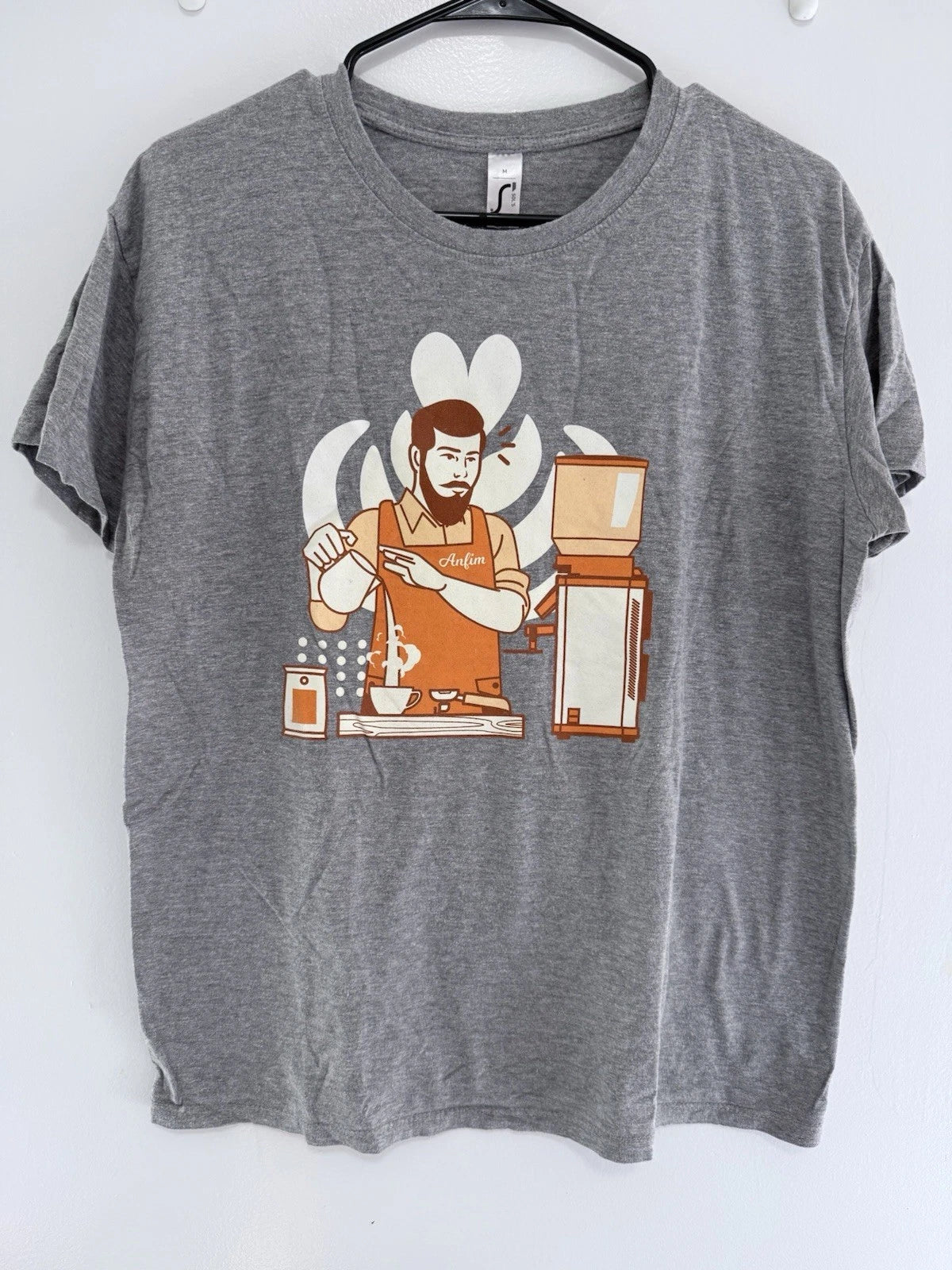 Barista T Shirt - Size Medium - Pour Over, Espresso, Barista
