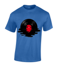 MELTED VINYL MENS T SHIRT DJ DESIGN ACID HOUSE MUSIC RETRO DANCE COOL FASHION